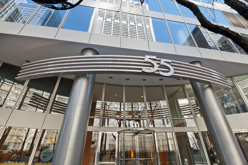 55WM Monroe Entrance